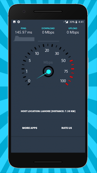 Internet Speed Test Free 0.3 Screenshot