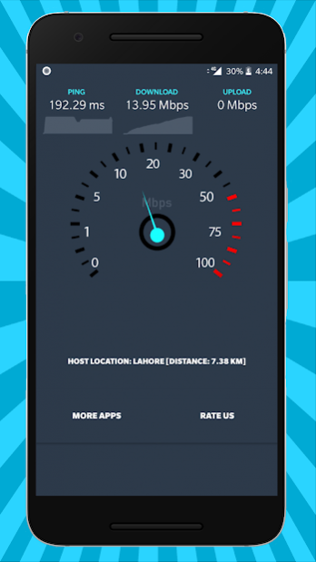 Internet Speed Test Free 0.3 Screenshot