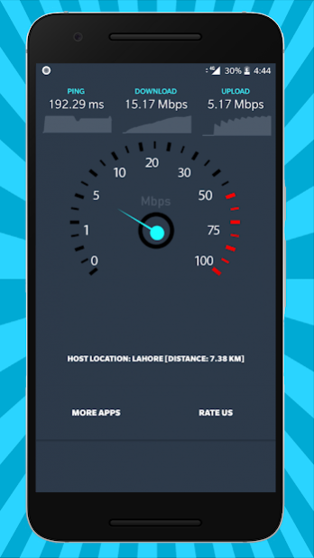 Internet Speed Test Free 0.3 Screenshot