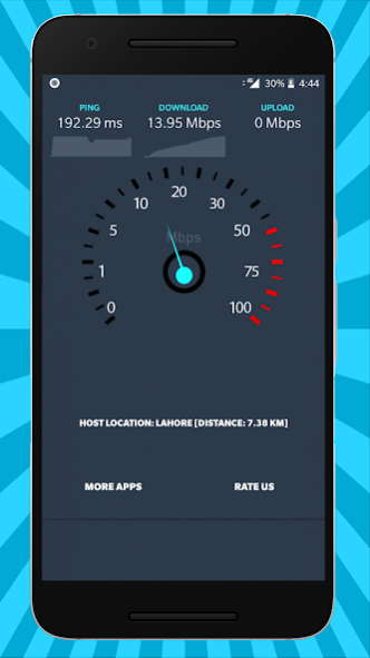 Internet Speed Test Free 0.3 Screenshot
