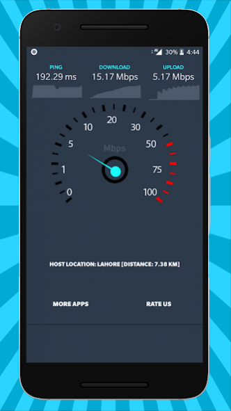 Internet Speed Test Free 0.3 Screenshot
