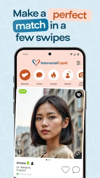 InterracialCupid: Mixed Dating 10.70.0 Screenshot