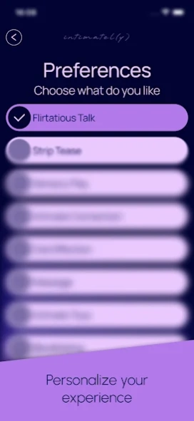 Intimately: Couples Game  Screenshot