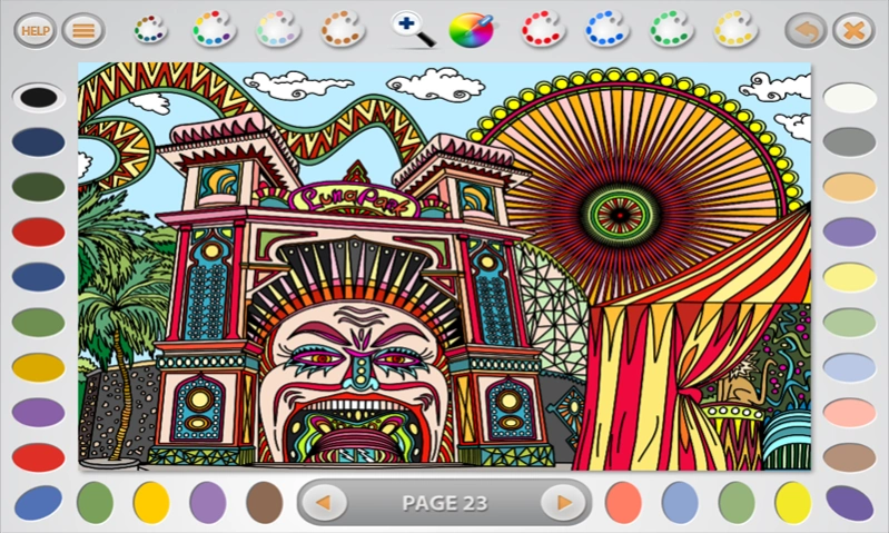 Intricate Coloring 2: More Pla 3 Screenshot