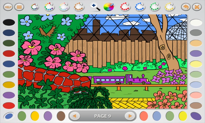 Intricate Coloring 2: More Pla 3 Screenshot
