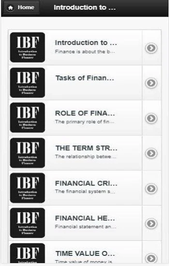 Introduction to business finan  Screenshot