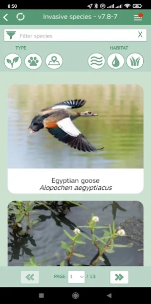 Invasive Alien Species Europe  Screenshot