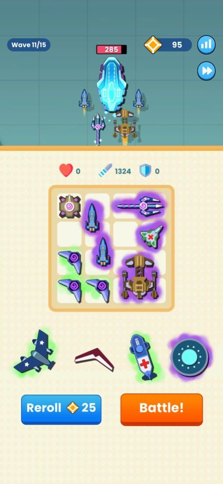 Inventory Merge Combat 1.3 Screenshot