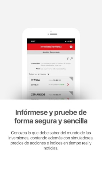 Inversiones Davivienda 1.5.6 Screenshot