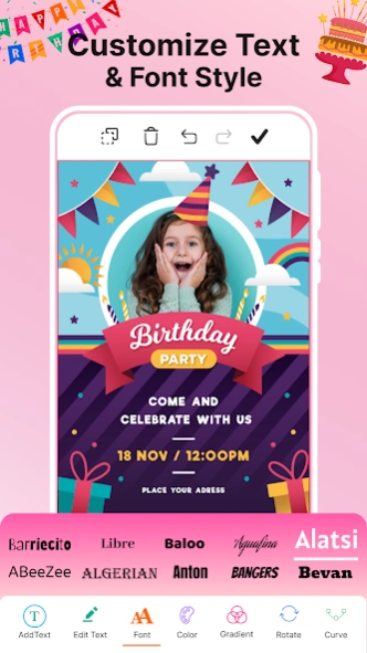 Invitation Maker: Card Maker 1.39 Screenshot