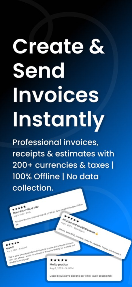 Invoica: Invoice Maker 1.6 Screenshot