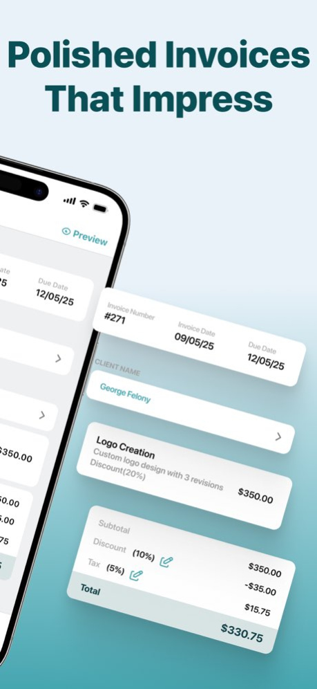 Invoice Maker ~ AI Generator  Screenshot