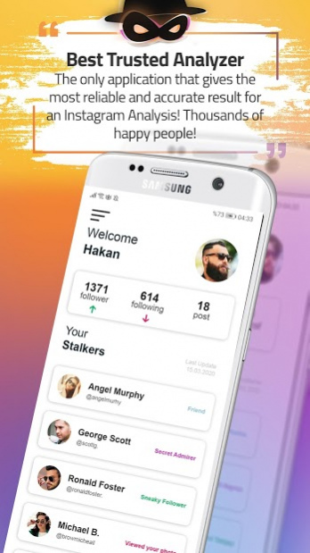 InWho - Who Viewed My Profile Instagram 1.0 Screenshot