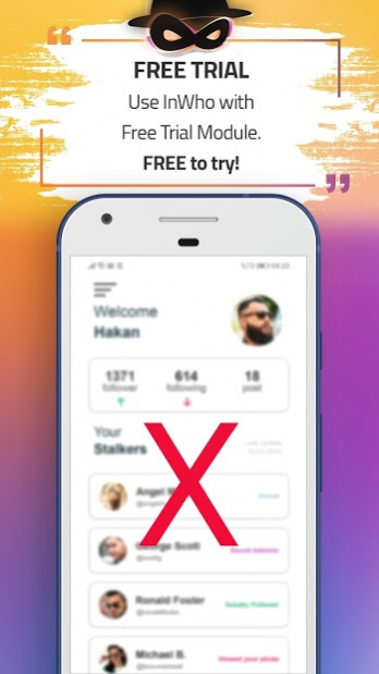 InWho - Who Viewed My Profile Instagram 1.0 Screenshot