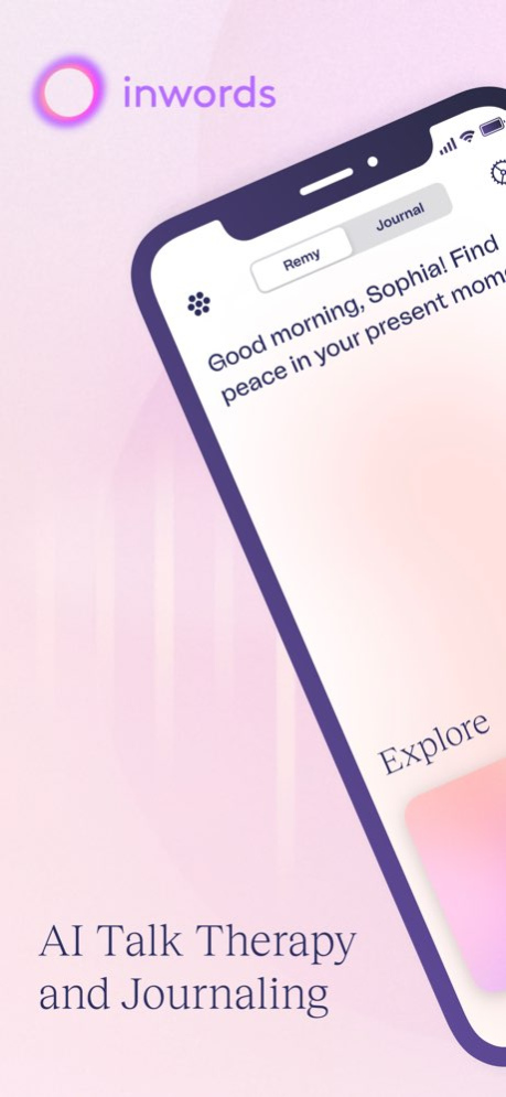 Inwords: Reflect with Remy 1.3.1 Screenshot