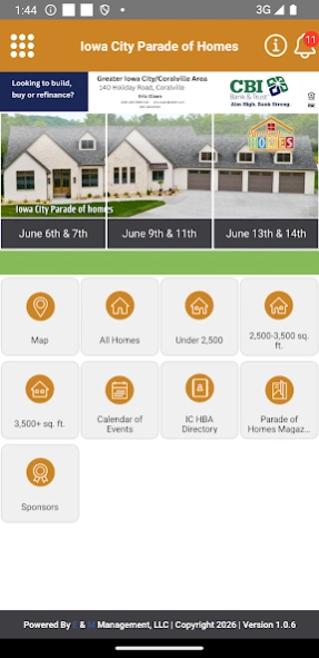 Iowa City Parade of Homes  Screenshot