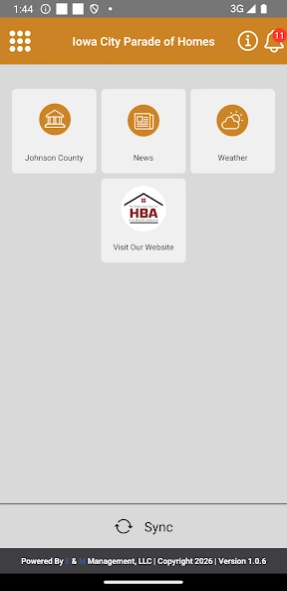 Iowa City Parade of Homes  Screenshot