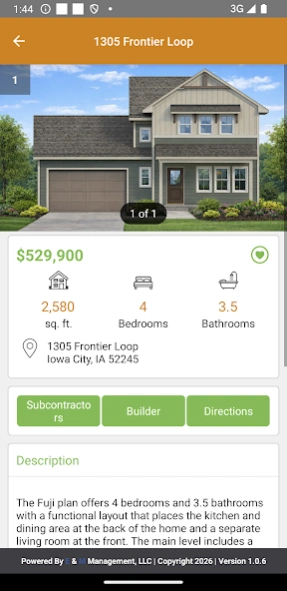 Iowa City Parade of Homes  Screenshot