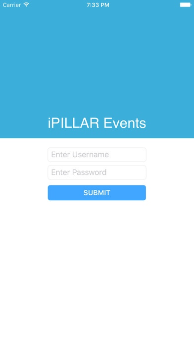 iPillar Events 1.2 Screenshot