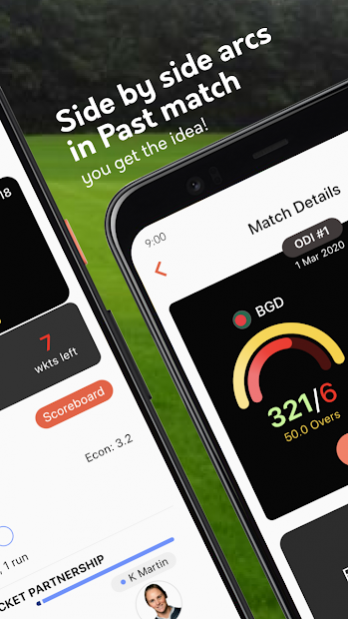 Live cricket scores, unique cricket app cricsmith 17.5.0 Screenshot