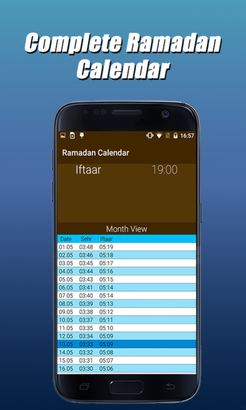 iPrayers Ramadan Calender 2017 1.2 Screenshot