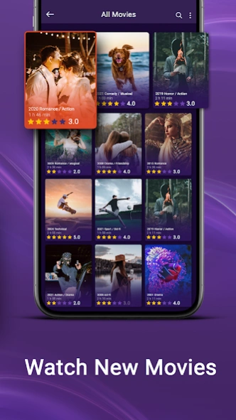 Purple Mobile - IPTV Player  Screenshot