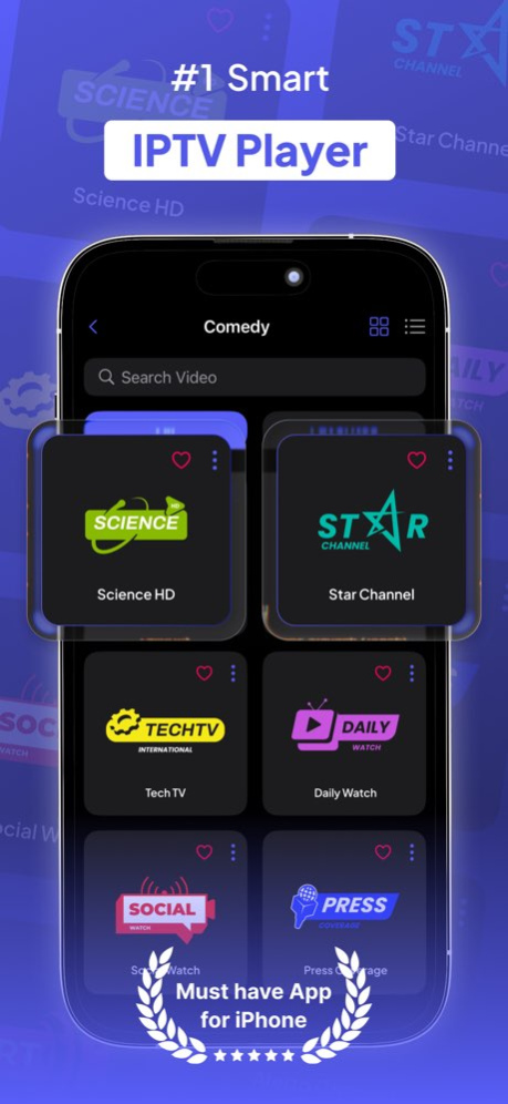 IPTV Smarters Player Lite Pro 1.0.2 Screenshot