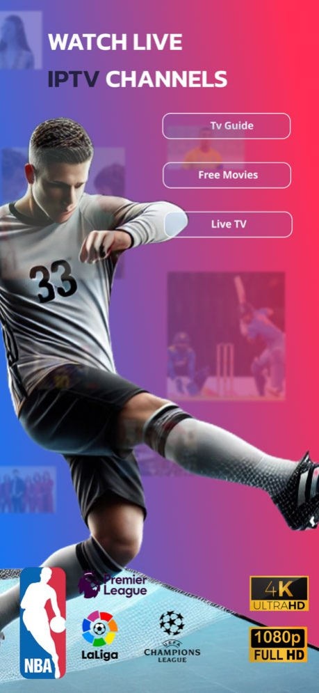 IPTV Smarters TV Guide - strym 8.0.0 Screenshot