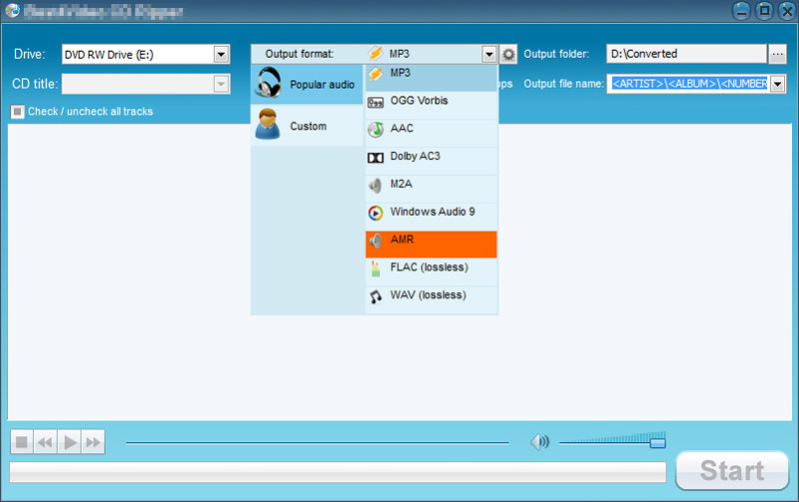 IQmango Audio CD Ripper 3.4.6 Screenshot
