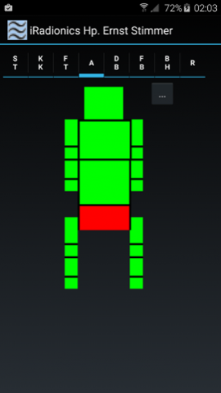 iRadionics  Screenshot