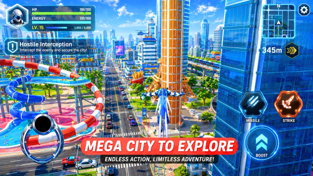 Iron Robot superpower game 922 Screenshot