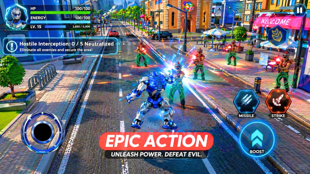 Iron Robot superpower game 922 Screenshot