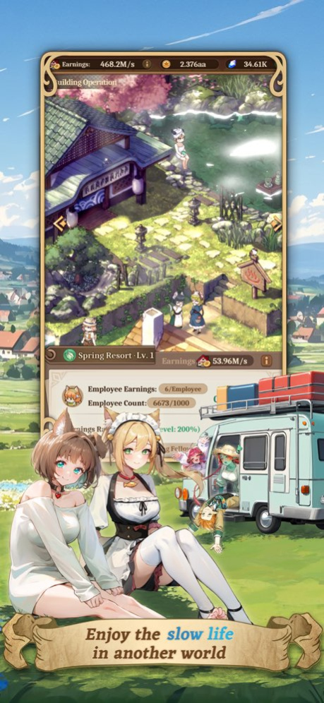 Isekai:Slow Life 2.28 Screenshot