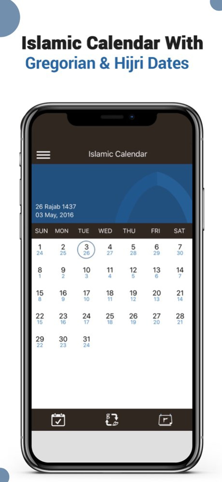 Islamic Calendar & Events 2.8.1 Screenshot