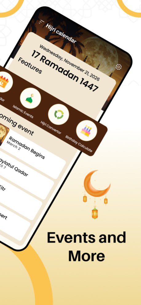 Islamic Hijri Calendar 2026 1.0.3 Screenshot