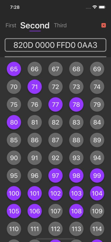 ISO8583 Bitmap Calculator 3.0 Screenshot
