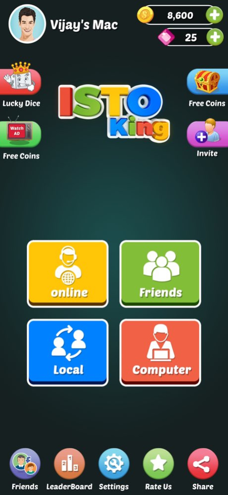 ISTO King - Ludo Game 2.9 Screenshot