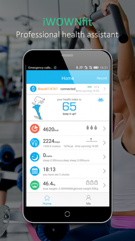 iWOWNfit 1.2.0.3 Screenshot