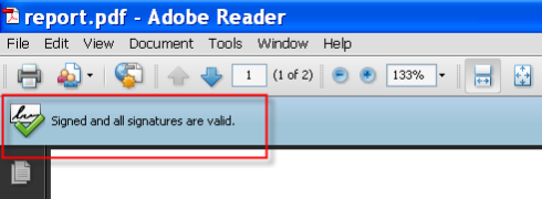 J4L PDF digital signature 1.0 Screenshot
