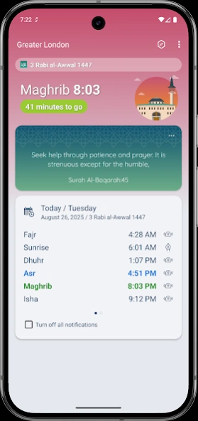 Prayer Times, Azan, Qibla 11.0.3 Screenshot