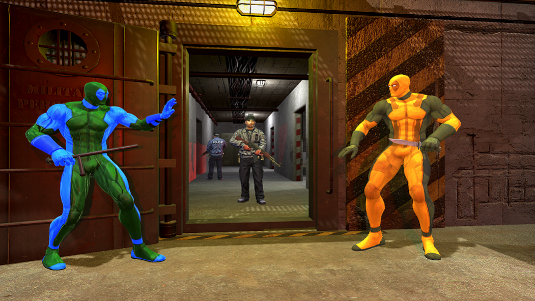 Jail Break Escape - Rope Hero 3 Screenshot