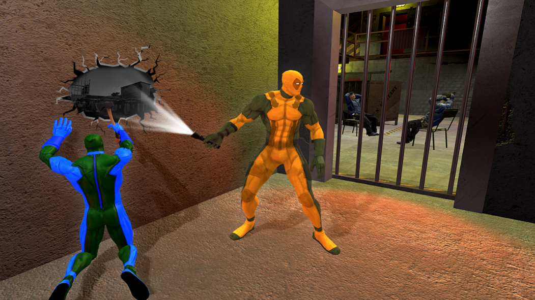 Jail Break Escape - Rope Hero 3 Screenshot