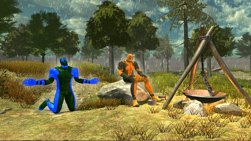 Jail Break Escape - Rope Hero 3 Screenshot