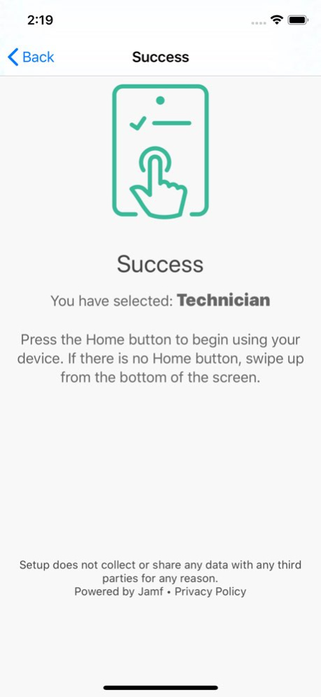 Jamf Setup 3.4.0 Screenshot