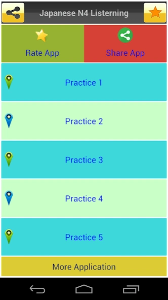 Japanese N4 Listerning 2.0 Screenshot