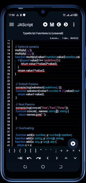 JAScript - HTML CSS JavaScript 2.9 Screenshot