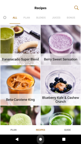 Jason Vale’s Juice & Blend 5.3.0 Screenshot