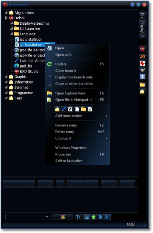 jat-Launcher 3.5.8 Screenshot