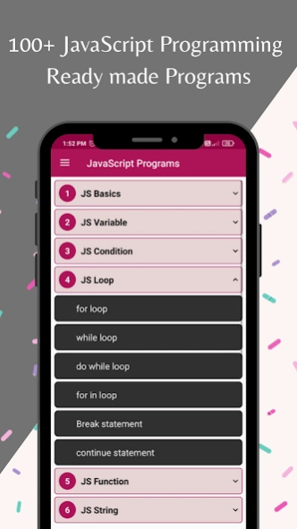 JavaScript 1.2.8 Screenshot