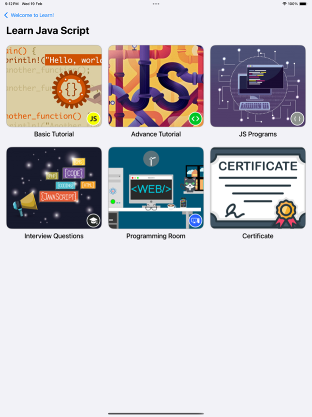 JavaScript Tutorial 1.14 Screenshot